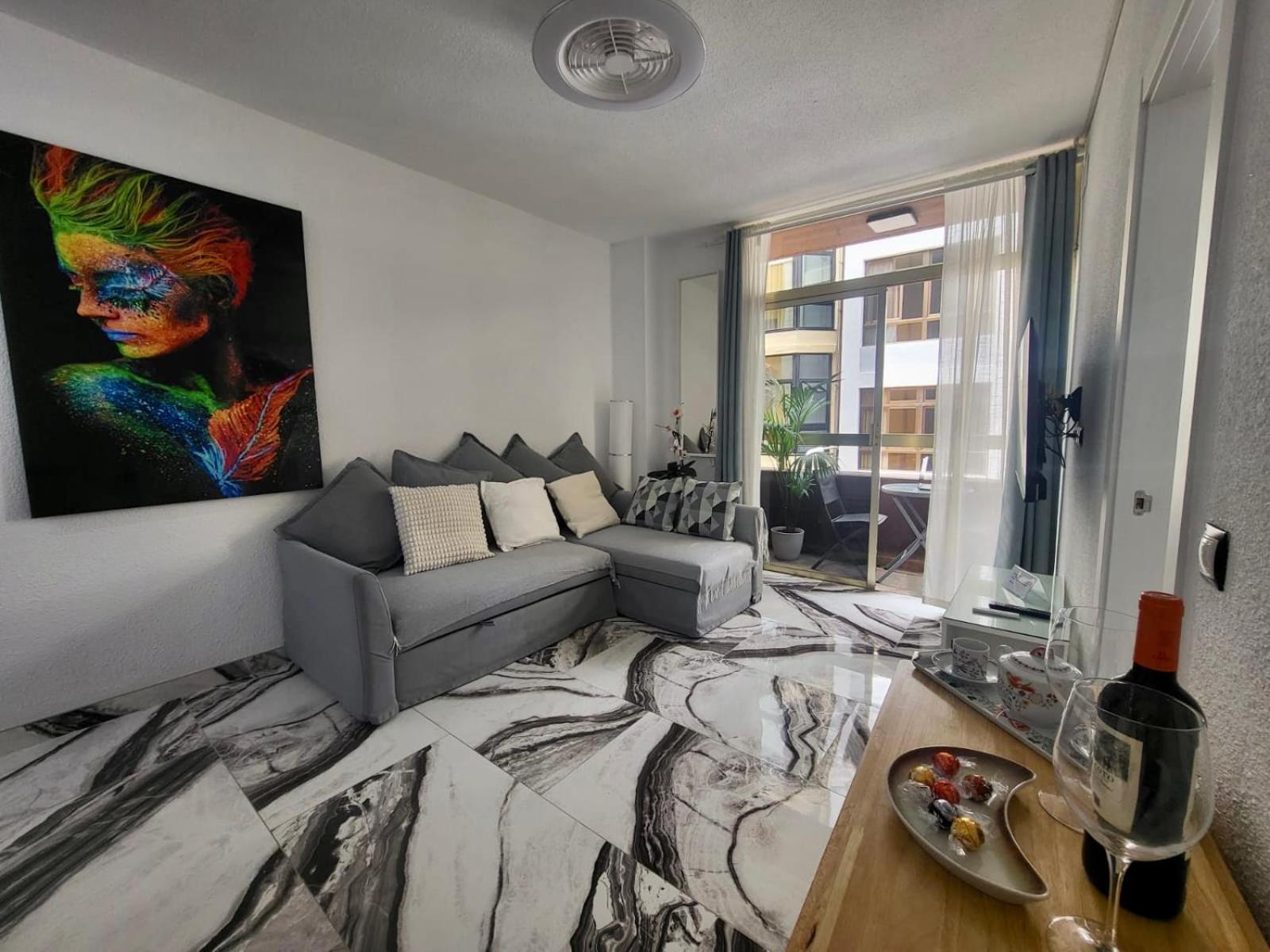 2 Bedrooms Flat + Balcony + Parking At Las Canteras Beach Las Palmas de Gran Canaria Kültér fotó